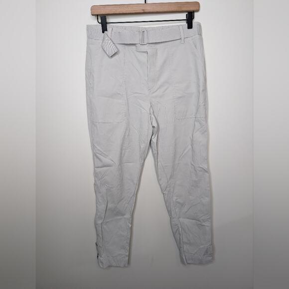 Athleta Trekkie Pant Belted Hiking Rip Stop Women’s Size 8 - Picture 1 of 13
